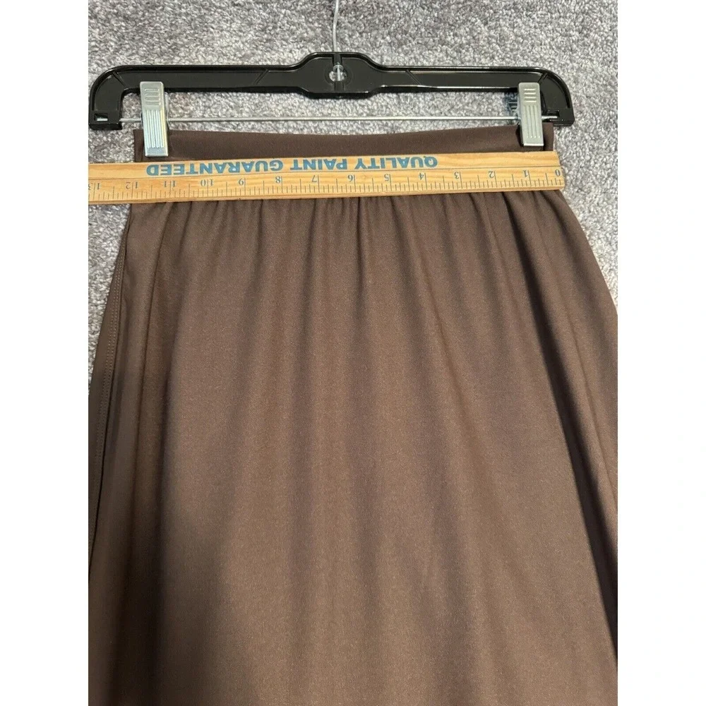 Spanx Pencil Skirt Womens XS Brown Pull on Bod-A-Bing Shapewear Slimming Stretch